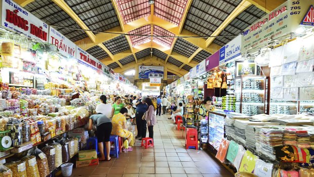 Ben Thanh Market is Ho Chi Minh's biggest market.