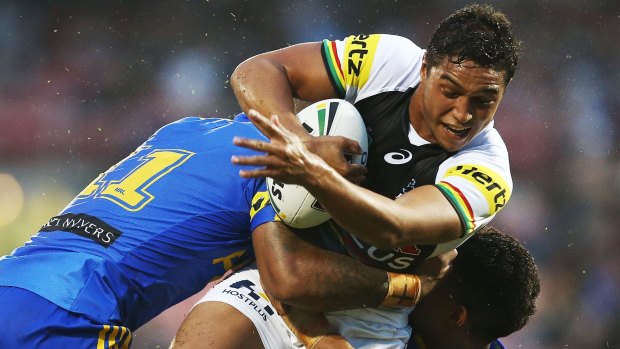 Smear campaign: Former Penrith playmaker Te Maire Martin.