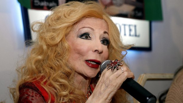 Lebanese singer Sabah in 2011.