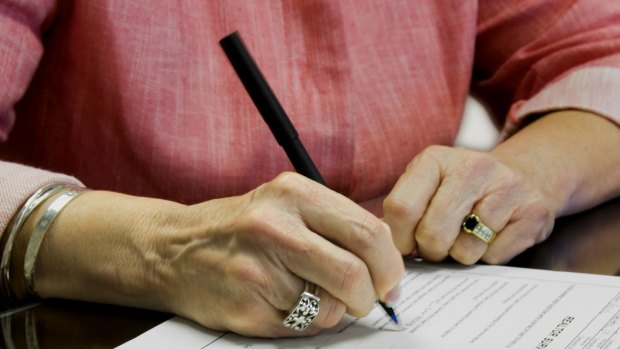 If signing a power of attorney, be careful of using a standard form.