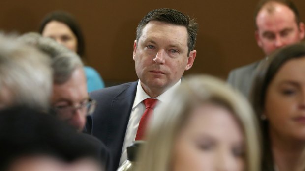 Australian Christian Lobby director Lyle Shelton attends a National Press Club debate in Canberra in July.
