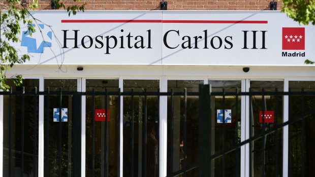 Fresh case: The Spanish nurse infected with Ebola worked at Madrid's Hospital Carlos III.