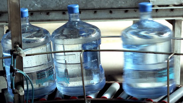 Woolworths says the whole water category is up 20 per cent on last year.