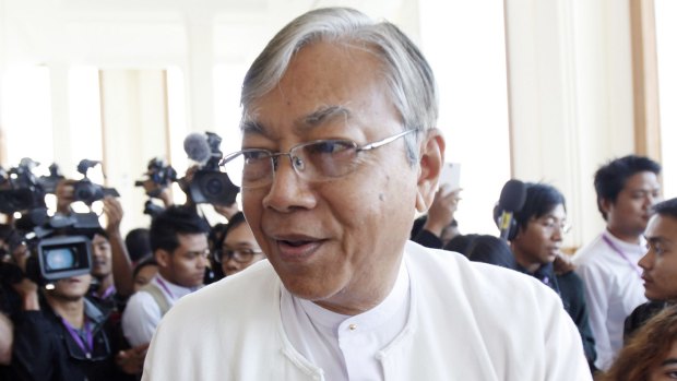 Htin Kyaw has been nominated to contest the president's post.