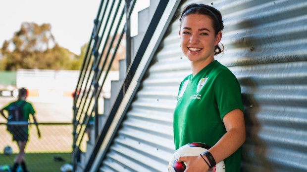 Grace Maher has been named for the Young Matildas.