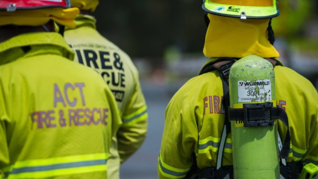 ACT Fire and Rescue extinguished the blaze in Braddon.