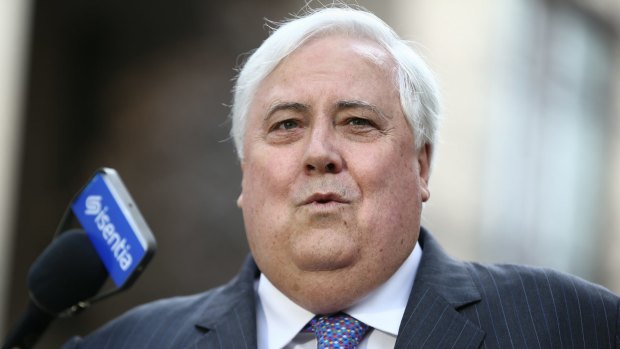 Clive Palmer has been too ill to appear in the Brisbane Supreme Court.