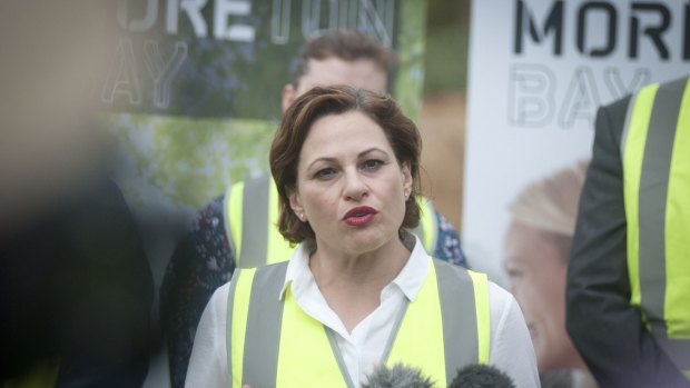 Deputy Premier Jackie Trad calls for federal budget funding for Cross River Rail.