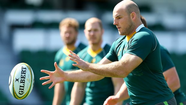 Captain's run: Stephen Moore says there has been more positivity around the squad in Perth.