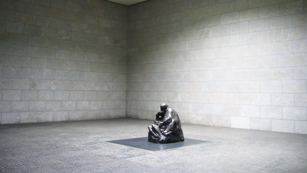 Neue Wache in Berlin, with Kollwitz's sculpture Mother with her Dead Son.