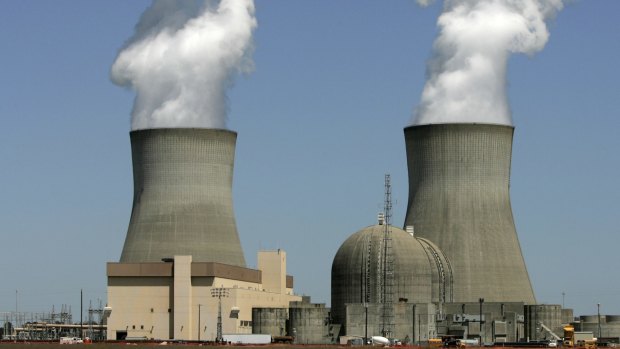The Plant Vogtle nuclear facility in Waynesboro, Georgia. The US is accelerating the retirement of its aging fleet of nuclear plants. 
