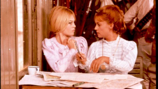 Brigitte Bardot and Jeanne Moreau in Viva Maria!: a wild genre mash-up.