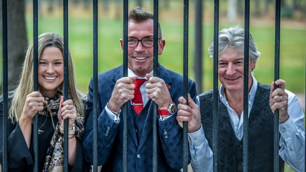 Millie Whittaker, of WOTSO Workspace, Richard Luton, of Luton Properties, and Jed Johnson, of Random Computing, all served jail time to raise money for suicide prevention.