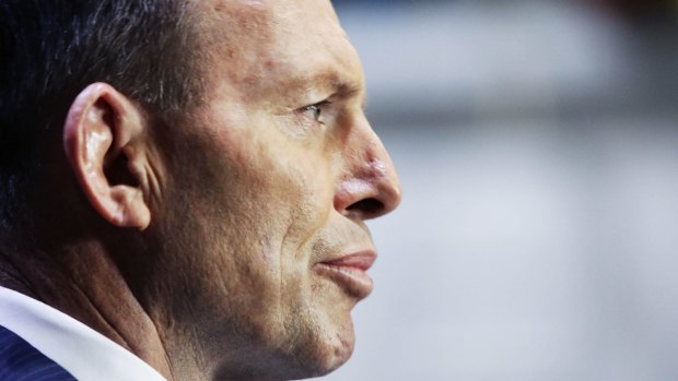 "Angry and frustrated": Prime Minister Tony Abbott.