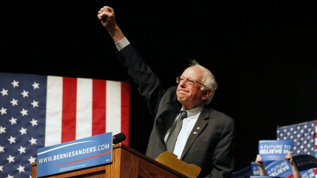 Democratic presidential candidate Senator Bernie Sanders won Wisconsin.