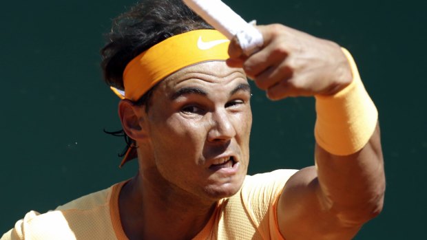 Winning ways: Rafael Nadal has won the Monte Carlo Masters for the first time in four years after disposing of Frenchman Gael Monfils in the final.