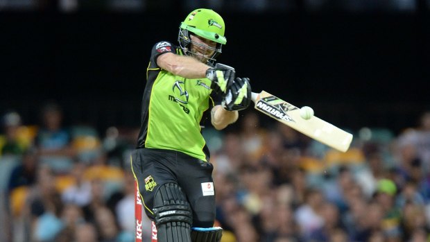 Aiden Blizzard is supportive of Sydney Thunder's rookie program.