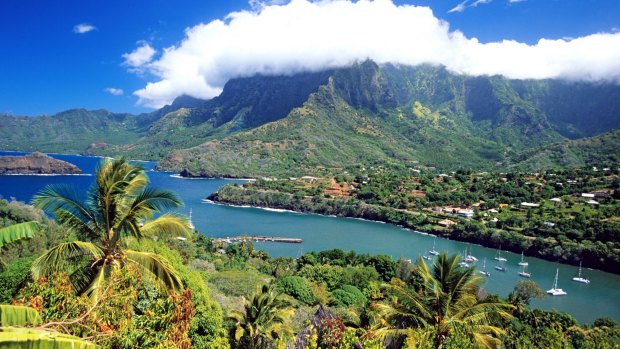 Hiva Oa is one of six inhabited islands in the Marquesas.