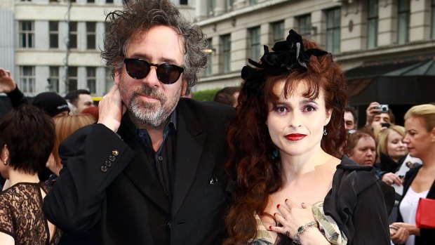 Still friends: Tim Burton and Helena Bonham-Carter.