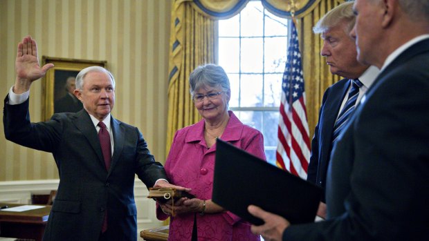 Sessions was a longtime supporter of Donald Trump's presidential campaign.