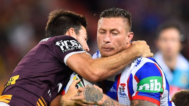 Dragons bound: Tariq Sims will reportedly leave the Knights after Monday night's game.