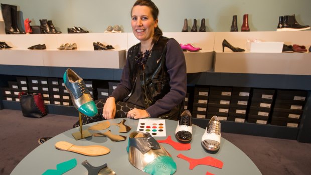 Annie Abbot, of habbot, is offering customers the chance to create their own pair of brogues in October.