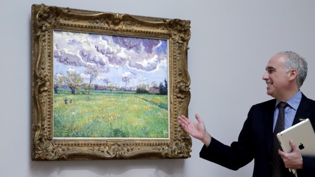 Auction season will kick off with the Sotheby's sale of Van Gogh's Landscape Under a Stormy Sky, which could bring $US50-70 million.