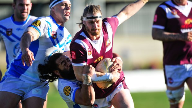 Queanbeyan Roos' Adam Pearce has been a dominant force this season.