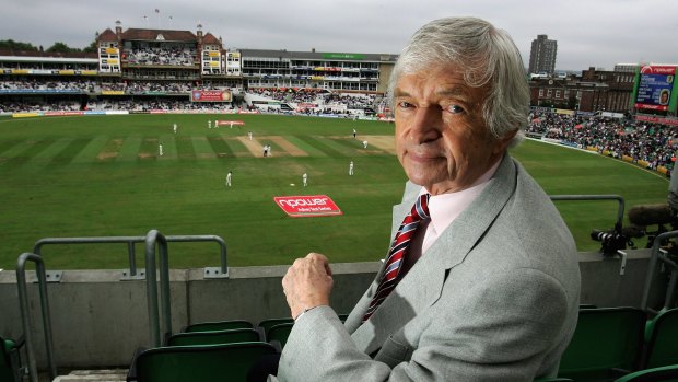 Respected: the British press have paid tribute to Richie Benaud..
