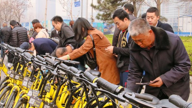 Even the bike-sharing craze that's drawn so much attention in the West has exploded largely because of China's unique environment. 