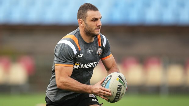 Heavy heart: Robbie Farah wanted to stay at the Wests Tigers.