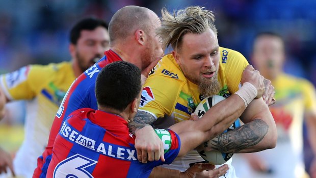 Form player: Canberra's Blake Austin could be considered unlucky not to have been selected for Origin II. 