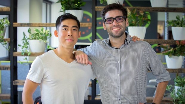Wei-Jien Tan and Robert Quinn are winning grants for the vital signs monitoring patch.