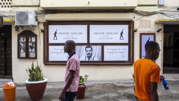 The Freddie Mercury museum in Stone Town.