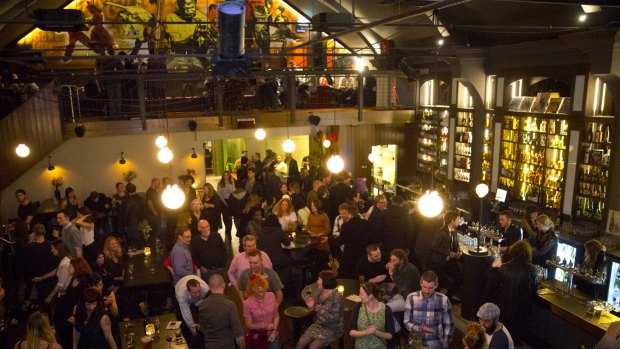 Barn dance: With 32 beers on tap, Forester's Hall in Collingwood is a toe-tapping good time. 