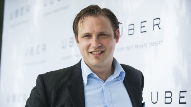 Uber's Australian CEO David Rohrsheim. 