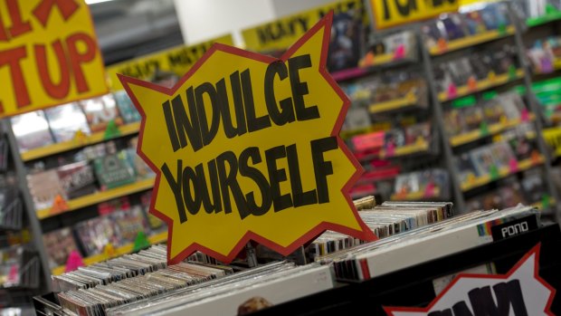 Shares in electronics shop JB Hi-Fi are trading near one-year lows.