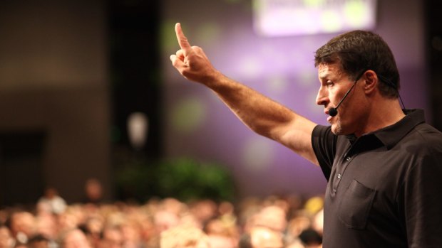 "When you talk about s--t, it's a dream. When you envision it, it's exciting. When you plan it, it's possible. When you schedule it, it's real," says Tony Robbins.