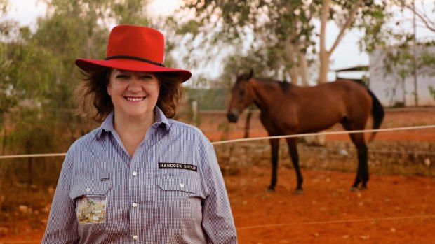 Gina Rinehart's wealth increased by $US8.1 billion, from $US8.5 billion in 2016, according to the 2017 Forbes Australia Rich List.
