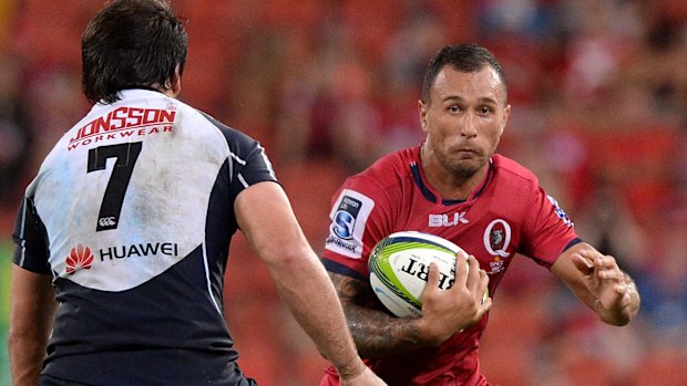 Future uncertain: Reds veteran Quade Cooper.