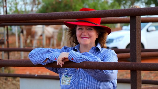 Hancock Prospecting chairwoman Gina Rinehart.