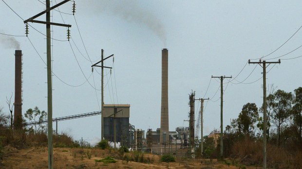 The nickel refinery at Yabulu at the centre of the controversy.