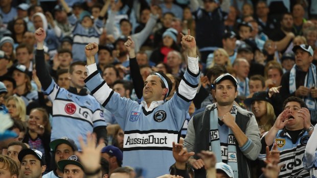 Long time coming: The long-suffering Cronulla Sharks fans deserve a premiership.
