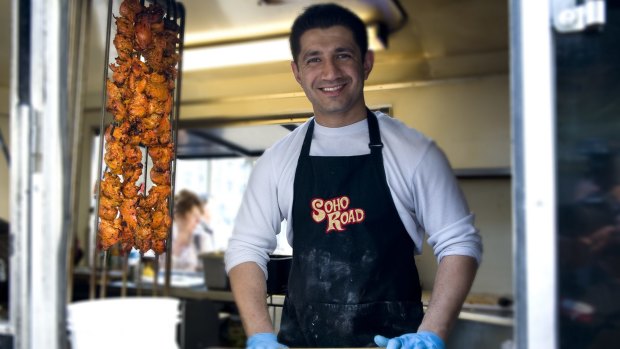 Sarb Mond's Soho Road food truck has won a cult following.