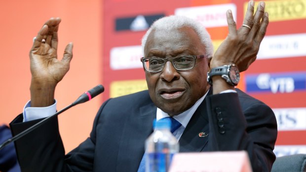 Former IAAF president Lamine Diack.