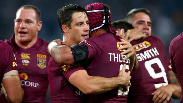 Cooper Cronk ran the show for Queensland in game one but will miss out in Melbourne due to a knee injury. 