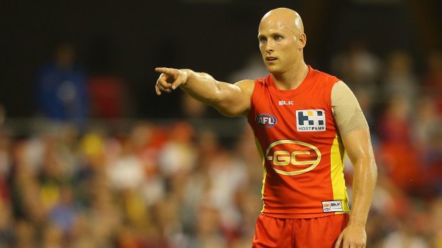 Gary Ablett has increased his contact work at training in the past couple of weeks.
