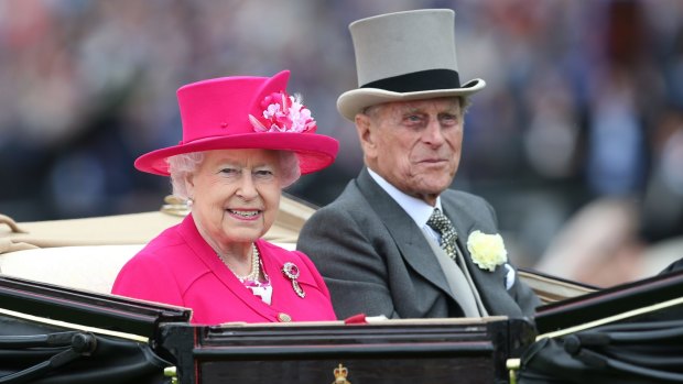 
Britain's Queen Elizabeth and her husband Prince Philip arrive at Ascot in June.
Action Images via Reuters / Matthew Childs
Livepic
