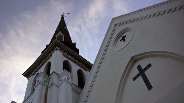 The Emanuel AME Church June 18, 2015 in Charleston, South Carolina. 