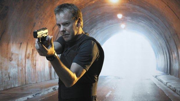 Kiefer Sutherland as Jack Bauer in the original 24.